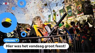 Muziek verklede mensen en veel confetti het carnavalsseizoen is begonnen [upl. by Saxet578]