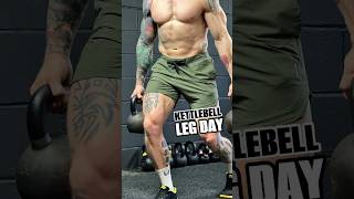 Kettlebell LEG DAY  Full Workout kettlebell workout lebell [upl. by Nanyt]