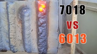 7018 vs 6013 Which electrode is easier to use for beginners [upl. by Yreva]