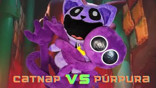 CATNAP VS PURPURA  BATALLA EPICA [upl. by Otreblon511]