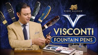 Are these the best fountain pens in the world Visconti Fountain Pens  Now Available [upl. by Naro871]