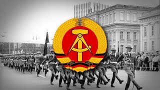 East GermanyGerman Democratic Republic 19491990 National Anthem quotAuferstanden aus Ruinenquot [upl. by Tunk]