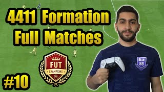 How to use 44112 Formation Full Matches Tactical Gameplay fc24 Custom Tactics [upl. by Chrissy]