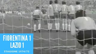 12 gennaio 1975 Fiorentina Lazio 1 1 [upl. by Norvan]