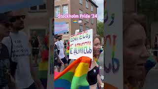 Stockholm Pride ‘24 🏳️‍🌈🏳️‍⚧️ stockholm [upl. by Nannoc]