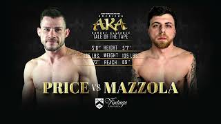 AKA 35 Bout 5 Brandon Mazzola vs Ben Price [upl. by Pepe]