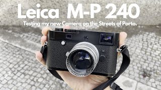 Leica MP 240  POV Street Photography on the Streets of Porto [upl. by Daryle706]