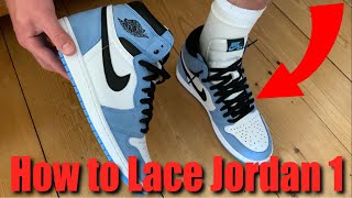 How to Lace Jordan 1  Loosely [upl. by Kelwen711]