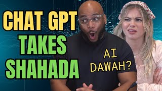 CHAT GPT Convinces CHRISTIAN COUPLE to take SHAHADA AI DAWAH [upl. by Ronnoc]