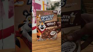 frosted flakes chocolate milkshake asmr  munch [upl. by Llewoh]