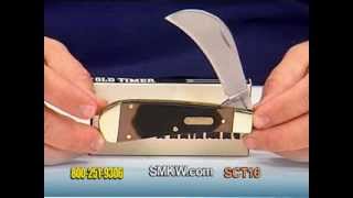 Schrade® Old Timer® Hawkbill with Sawcut Delrin® Handle [upl. by Max]