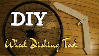 DIY Wheel dishing tool  Save CASH by making your own out of wood How to [upl. by Jump738]