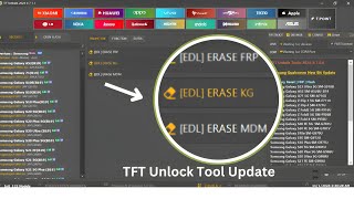 TFT Unlock Tool Update  V4711  Added Samsung FRP Bypass  KG Unlock  MDM Remove [upl. by Asihtal]