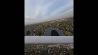 Drone footage stabilized vs hard mounted [upl. by Codi730]