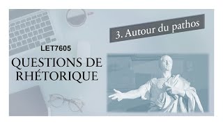 Questions de rhétorique cours 3 [upl. by Angid]