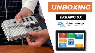 Unboxing del Ekrano GX Centro de Comunicaciones de Victron Energy [upl. by Asiela]