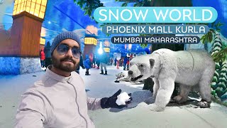 Snow World  Mumbais Largest Snow Park  A to Z Information  Phoenix Market City Mall Kurla vlog [upl. by Ahsratan]