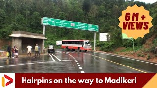 Hairpins on the way to Madikeri Karnataka [upl. by Cyrilla]