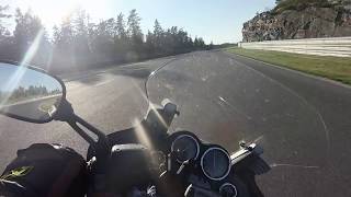 BMW K1200RS Trackday at Rudskogen [upl. by Ahsea659]