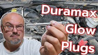 How To EASILY Test and Fix Glow Plugs in a 2006 Duramax [upl. by Ailsun]