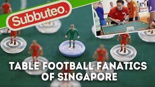 SUBBUTEO Table Football Fanatics of Singapore [upl. by Allicsirp]