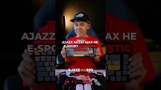 TYPING TEST AJAZZ AK820 MAX HE  ESPORT MAGNETIC SWITCH MECHANICAL KEYBOARD RAPID TRIGGER AJAZZ [upl. by Schaab829]