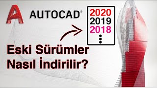 AutoCAD Dersleri  AutoCAD Eski Sürümleri İndirme  AutoCAD 2024 [upl. by Alleen]