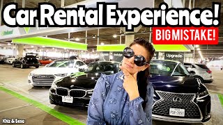 National Car Rental Experience Learn how we exchanged a Ford Mustang for an Audi Q3 ​⁠ [upl. by Aiak]