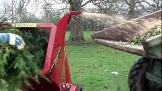 Petrol Heavy Duty 15HP Beaver Wood Chipper by Titan Pro [upl. by Yesrej775]