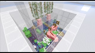 MInecraft 121 我的世界  雪人史萊姆農場 slime machine [upl. by Ettenowtna]