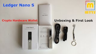 Ledger Nano S  Unboxing amp First Look  Crypto Hardware Wallet [upl. by Hollerman]