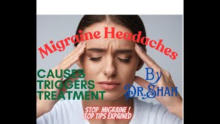 Migraine Headaches Symptoms Triggers amp Treatmentmigrainerelief migrainecausesmigrainetriggers [upl. by Freiman906]