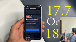 iOS 177 update or iOS 18  iOS 177 Update  iOS 177 Update Features  iOS 177 Update in Hindi [upl. by Analram]