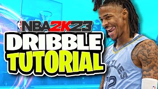 NBA 2K23 Dribble Tutorial Top Moves YOU NEED TO KNOW For Beginners [upl. by Ahsiela337]