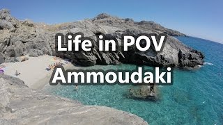 Ammoudaki Crete  Life in POV [upl. by Eecak]