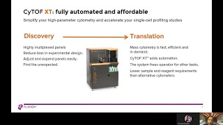 Introducing the next evolution of mass cytometry CyTOF XT  Thiru Selvanantham PhD [upl. by Eilzel809]