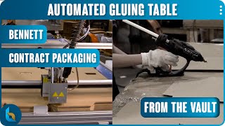 Hand Gluing vs Automated Gluing  CoPacking  Bennett [upl. by Aliuqa]