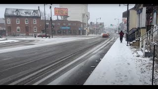 Kingston ON LIVE  Windy Snowie Walk Dec 4 2024 [upl. by Gnes]