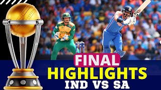 India Vs South Africa T20 WC Final HIGHLIGHTS  India Vs South Africa HIGHLIGHTS  IND VS SA FINAL [upl. by Aloise]