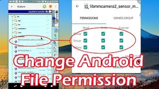 How to Easily Change Android File Permissions [upl. by Eikcir]