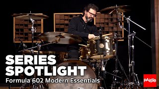 PAISTE CYMBALS  Series Spotlight  Formula 602 Modern Essentials [upl. by Udall]