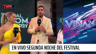 ¡Transmisión en vivo de la segunda noche del Festival de Viña del Mar en el Social Room Easy 😃🎶✨ [upl. by Cal91]