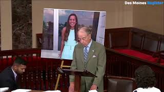 Iowa Sen Chuck Grassley Mollie Tibbetts death a preventable tragedy [upl. by Ahseined47]