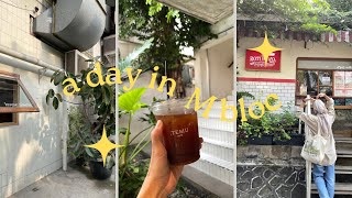 Vlog 15 Indonesia  Jakarta vlog strolling around m bloc 🚶🏻‍♀️✨🍰☕️🥟🪴 [upl. by Hildie458]