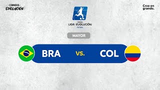 BRASIL VS COLOMBIA  CONMEBOL LIGA EVOLUCIÓN de FUTSAL  Zona Norte  MAYOR [upl. by Noerb]