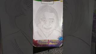 Dr APJ Abdul Kalam Sketch transition art drawing subscribe [upl. by Ydissahc]