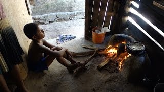 Chicken curry  Sri Lankan recipe with Cardamon filmed in a village  Kukul mas curry [upl. by Andert]