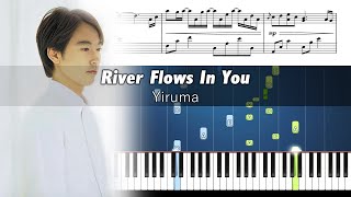 Yiruma  River Flows in You  Piano Tutorial  SHEETS [upl. by Melgar]