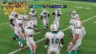 MIAMI DOLPHINS VS LOS ANGELES RAMS NFL FULL GAME MADDEN24 FOOTBALL HIGHLIGHTS 2024 🏈 [upl. by Jeanette239]