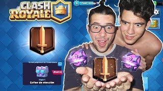 LLEGO A COMBATIENTES 1 POR PRIMERA VEZ SIENDO NIVEL 9  CLASH ROYALE  Donatisimo [upl. by Norrag]